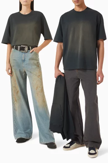 Relaxed T-shirt in Cotton