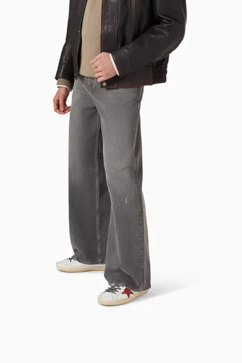 Super Star Sneakers in Leather