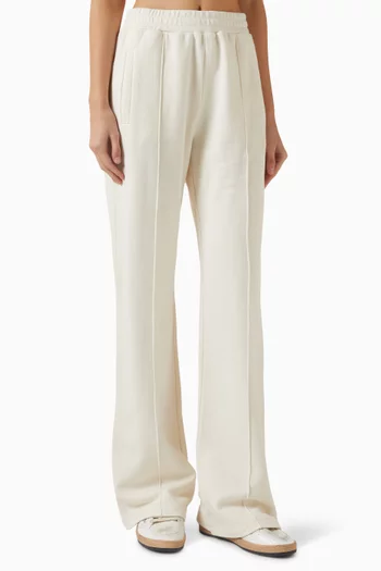 Wide-leg Sweatpants in Cotton