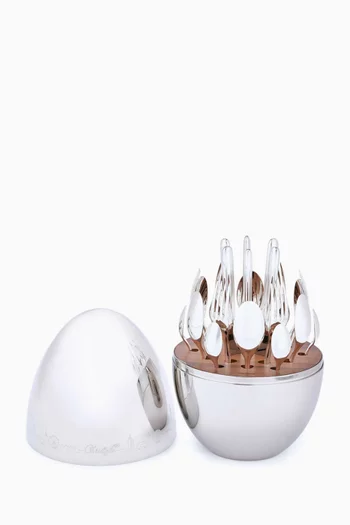 طقم أدوات المائدة مود دبي سكايلاين، 24 قطعة