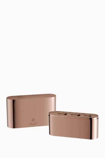 Concorde Cutlery Case in Stainless Steel