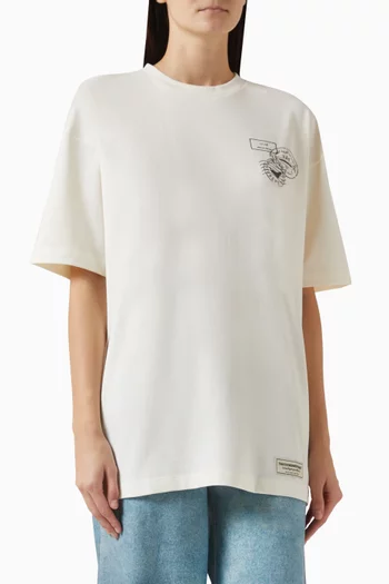 تي شيرت بطبعة UAE قطن جيرسيه