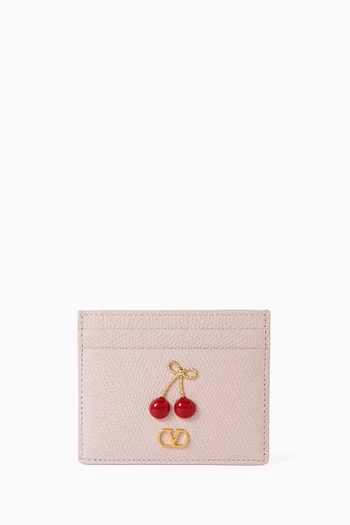 حافظة بطاقات تشيري فيك جلد