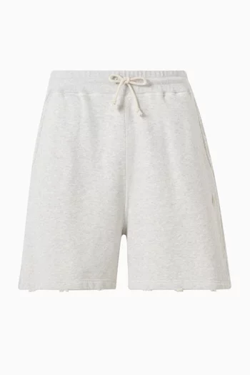 شورت بساقين واسعتين قطن للجنسين