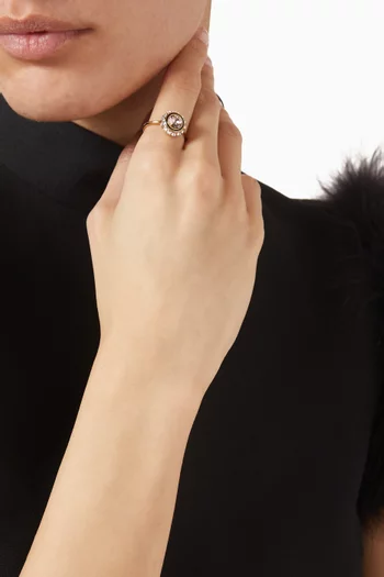 VLOGO Signature Ring in Metal