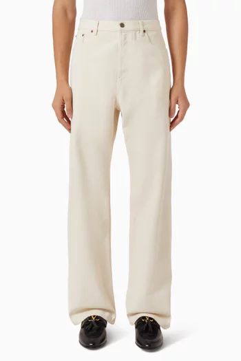 Wide-leg Jeans in Denim