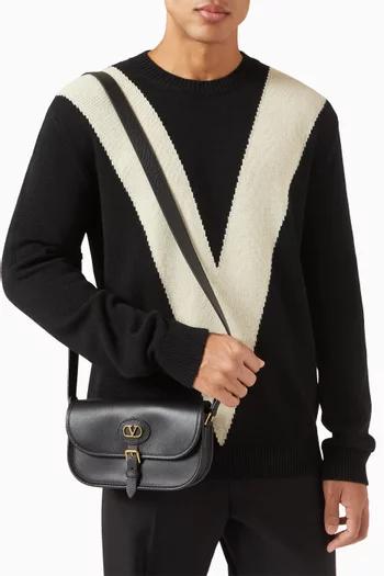 حقيبة كتف أنتيبس جلد