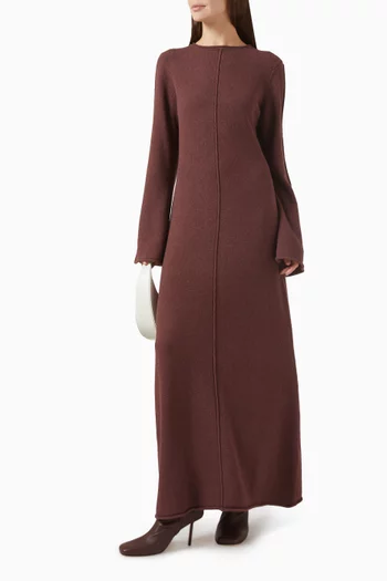 فستان لينا نسيج بوكليه