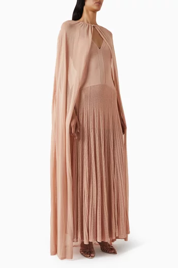 فستان رير روز بكاب مزيج فيسكوز