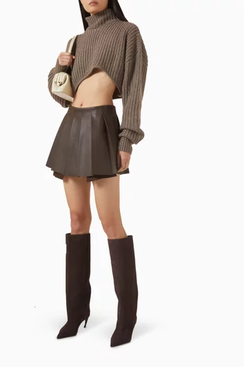 سكورت جولييت بطيّات جلد نباتي