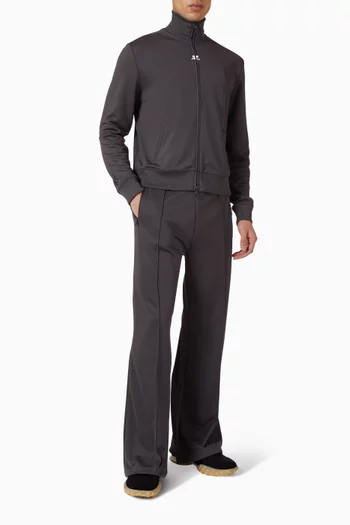 بنطال رياضي بنسيج متشابك