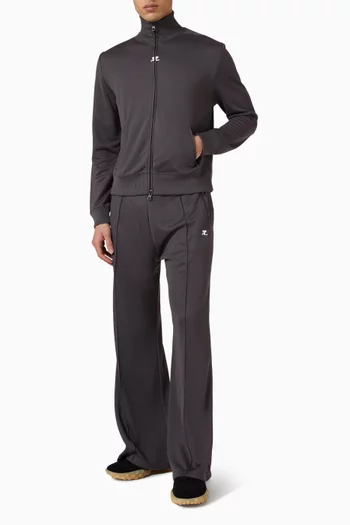 جاكيت رياضي بشعار الماركة