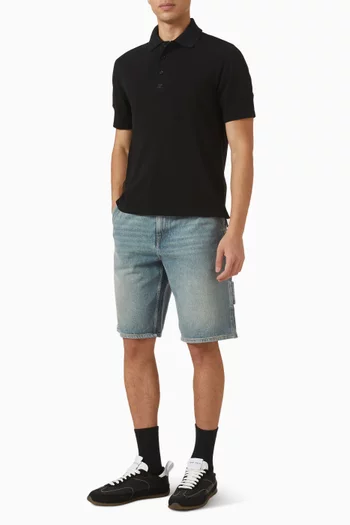 شورت بعروة للمطرقة دينم