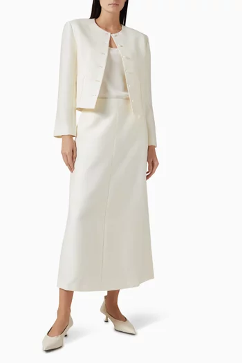 جاكيت صوفيا مزيج صوف وحرير