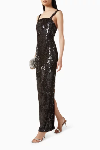Kaia Embellished Gown in Tulle