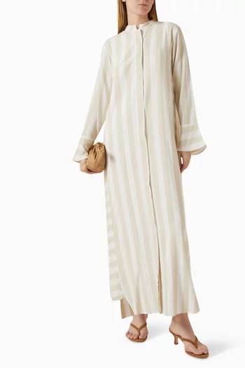 Naila Striped Kaftan