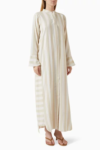 Naila Striped Kaftan