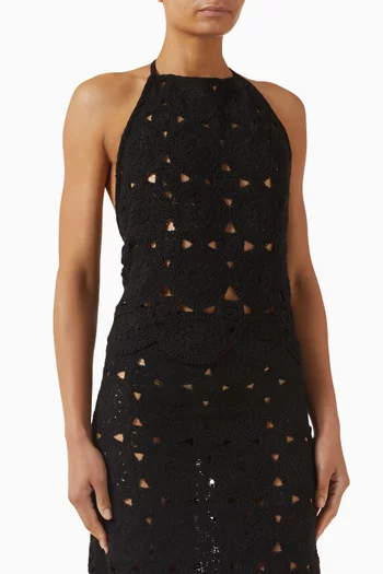 Halter Top in Crochet