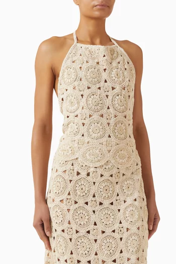 Halter Top in Crochet
