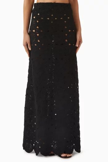 Maxi Skirt in Crochet