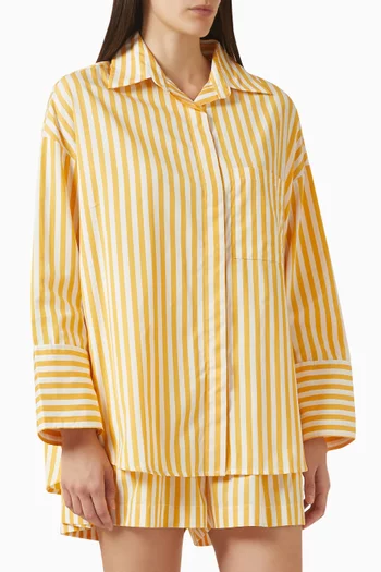 Clemente Striped Shirt in Cotton
