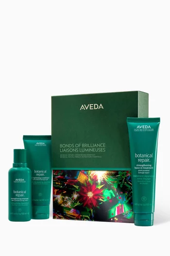مجموعة هدايا المستحضرات الأساسية بوندس اوف بريليانس بوتانيكال ريبير لإصلاح الشعر وتقويته