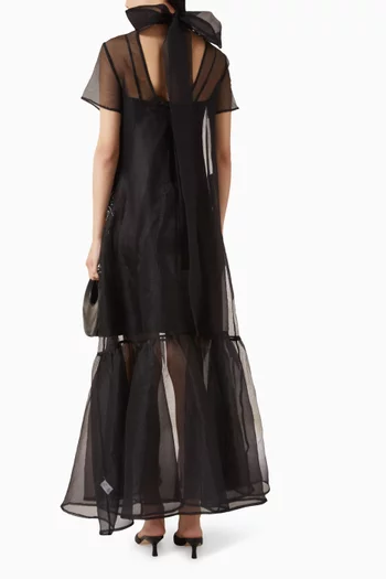 Calluna Embellished Gown in Organza