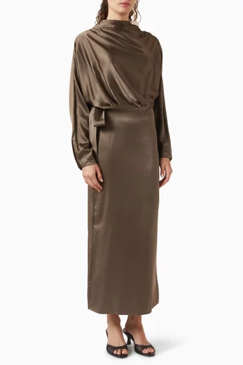 Phoebe Dress in Silk