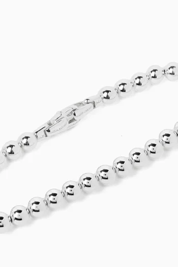 Spiritual Beads Bracelet in Sterling Silver