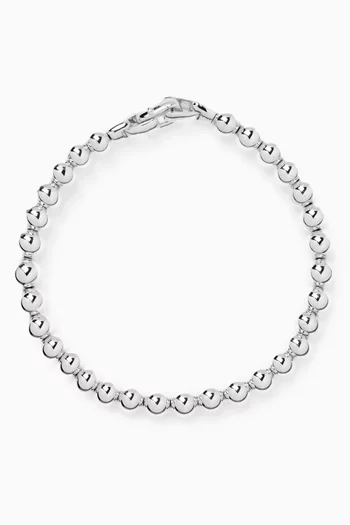 Spiritual Beads Bracelet in Sterling Silver