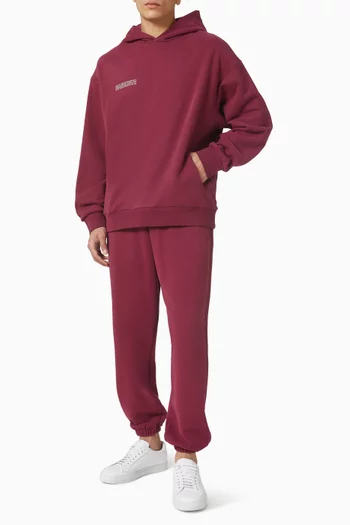 كنزة بغطاء رأس 365 متوسطة الوزن قطن عضوي