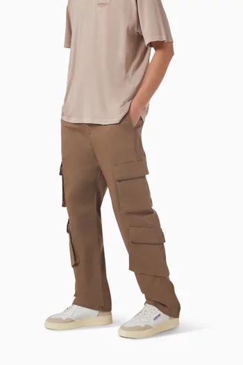 سنيكرز ميدالست أسفل الكاحل جلد وشمواه