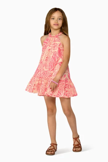 فستان كليو قصير قطن