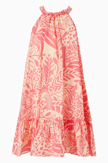 فستان كليو قصير قطن