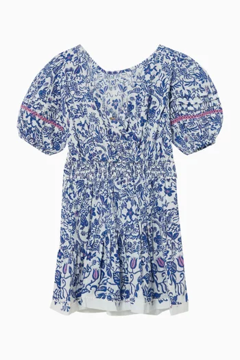 فستان شانتال قصير قطن