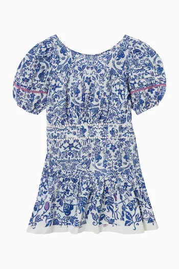 فستان شانتال قصير قطن