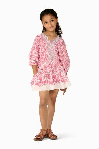 Chantal Short Jumpsuit in Cotton