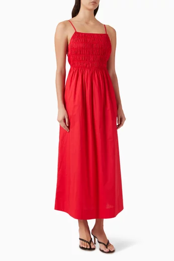 Margot Maxi Dress in Cotton-linen