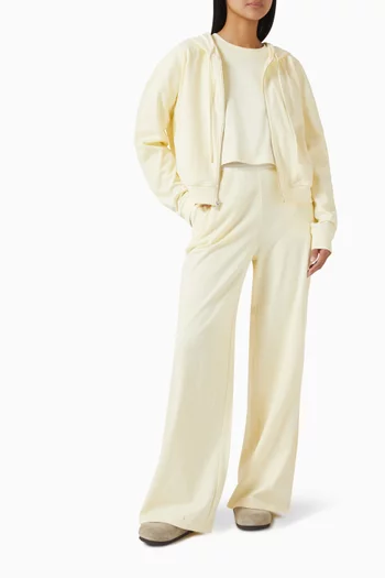 Zip Sweat Hoodie in Jersey