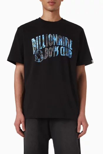 Bayou Fill Arch Logo T-shirt in Cotton