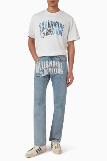 Bayou Fill Arch Logo T-shirt in Cotton