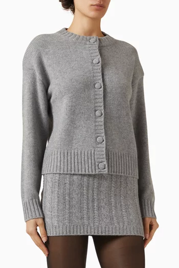 Knit Cardigan in Cashmere