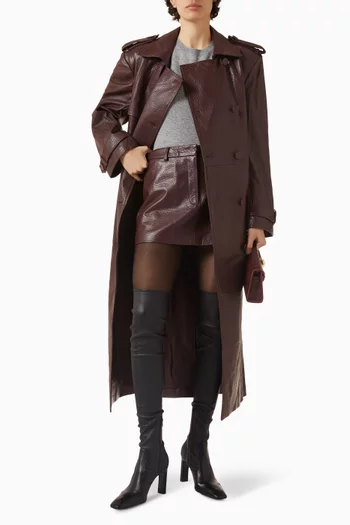 Crop T-shirt in Cashmere