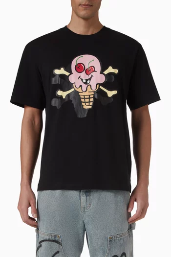 Cones & Bones T-shirt in Cotton