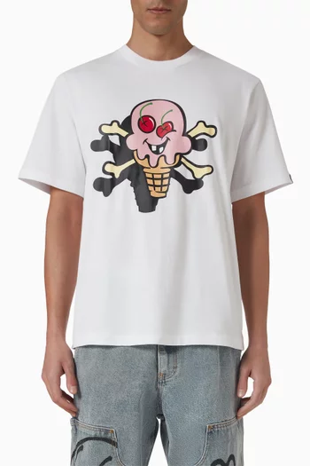 Cones & Bones T-shirt in Cotton