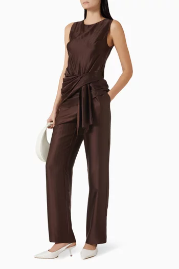 بنطال كادالا مزيج حرير