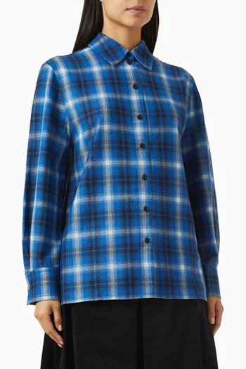 Checked Flannel Shirt