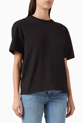 Crescent Moon Oversized T-shirt in Cotton