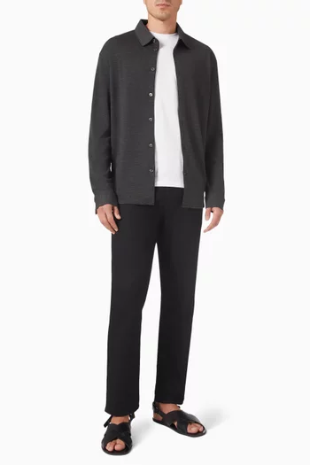 قميص مزيج صوف جيرسيه