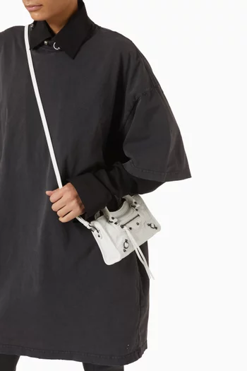 Nano Le City Bag in Arena Storico Lambskin